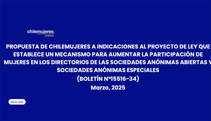 Mujer directorio 2025