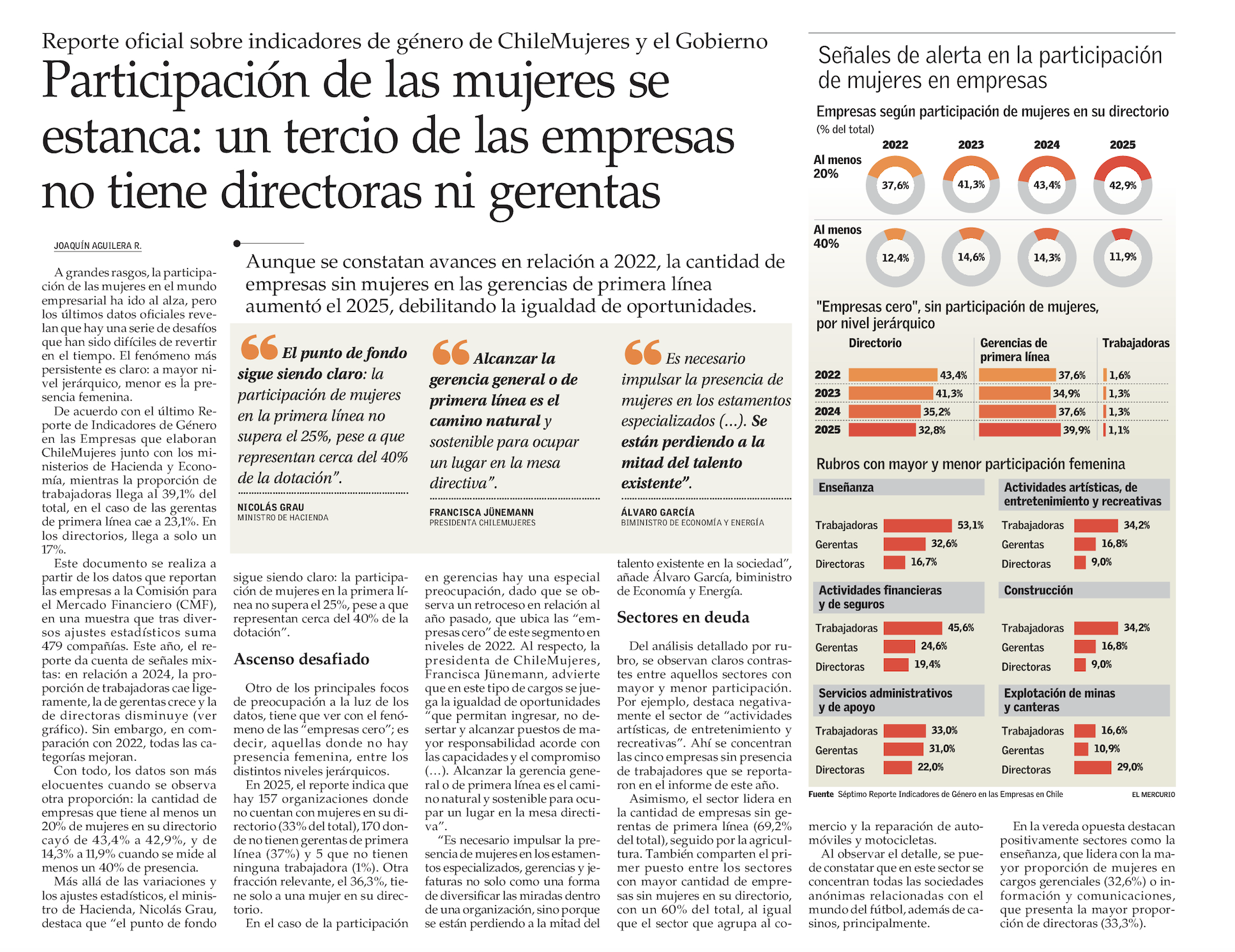 Nota el mercurio